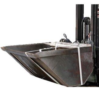 Ковш для сыпучих материалов на вилочный погрузчик с гидроприводом